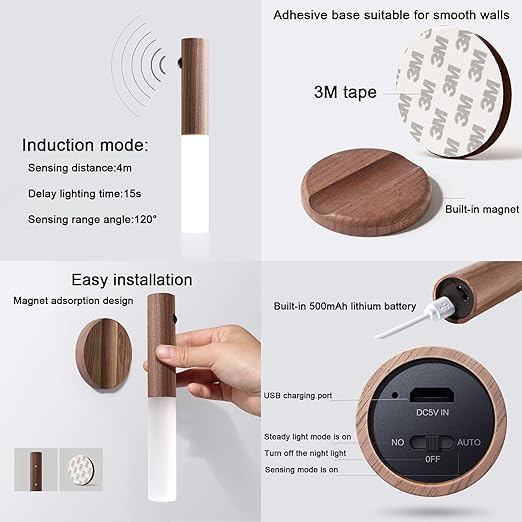 LumiSense™ Motion Sensor Wall Light