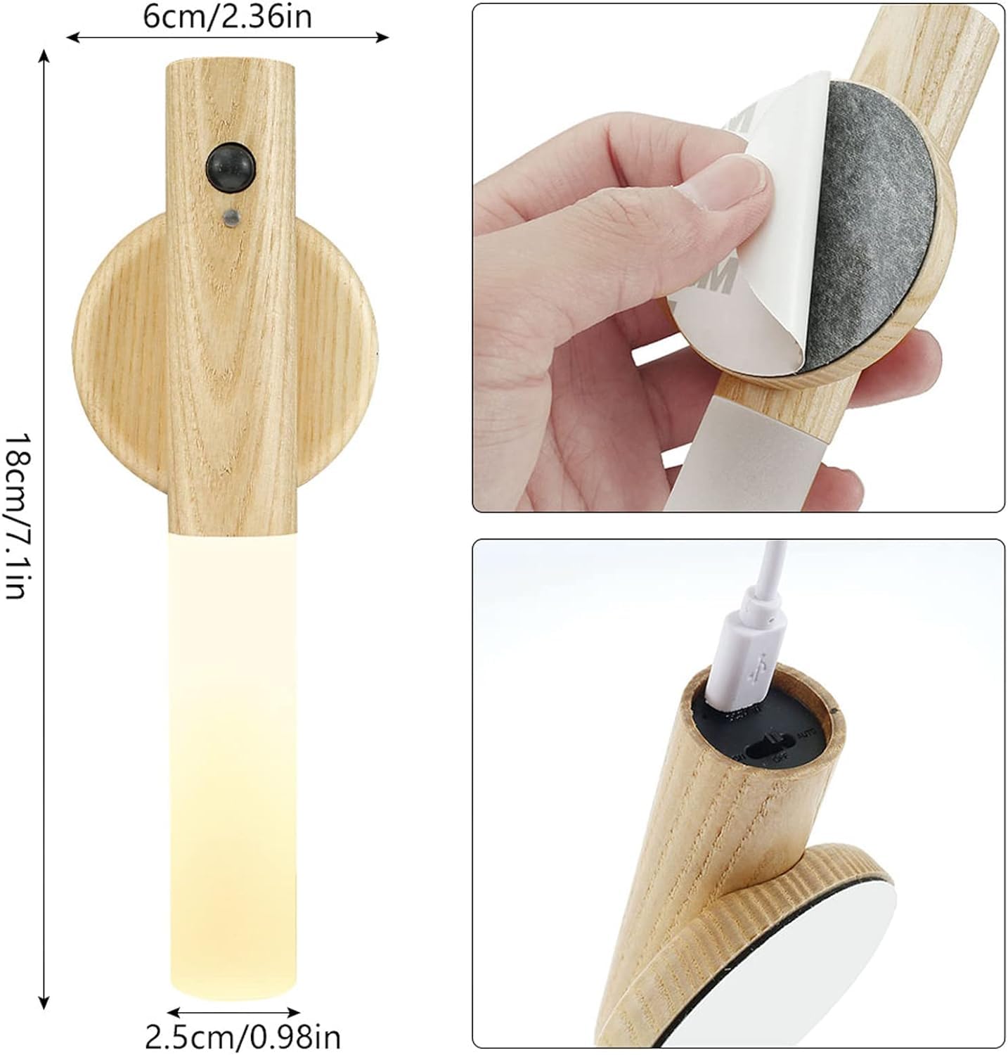 LumiSense™ Motion Sensor Wall Light